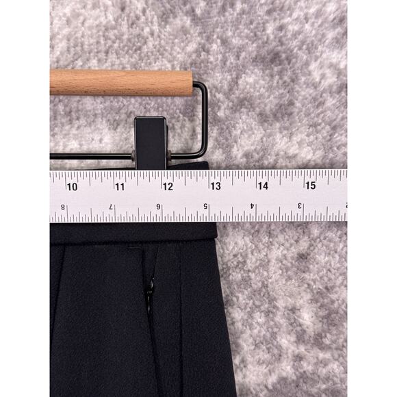 New Cuts Clothing Essential Pants 2 Womens Black Relaxed Pleated Trouser - Picture 3 of 7